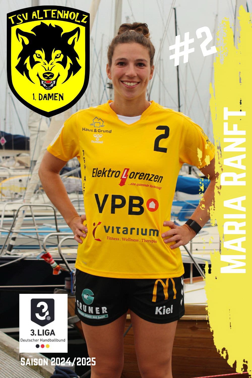 Maria Ranft Heimtrikots Maria Ranft TSV Altenholz