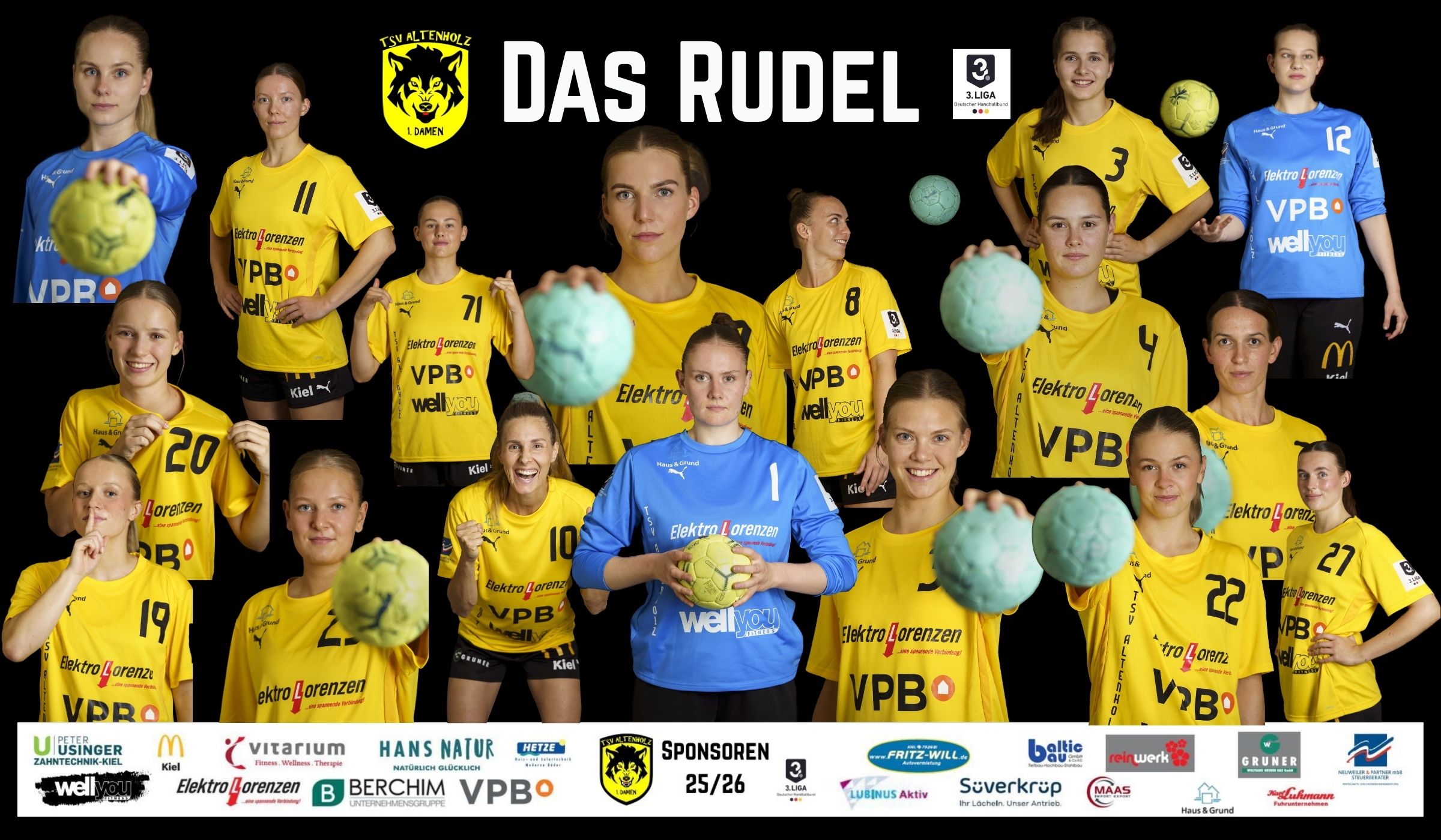 Das Rudel Collage Das Rudel Collage